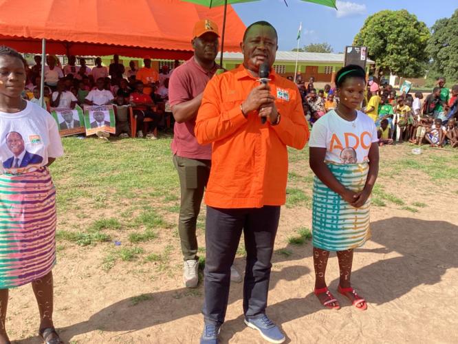 Campagne Présidentielle dans e Bounkani/ Dr Michel Noufé a animé deux giga meetings de clôture  pour sceller la victoire du Président Alassane Ouattara dans a ZKB 